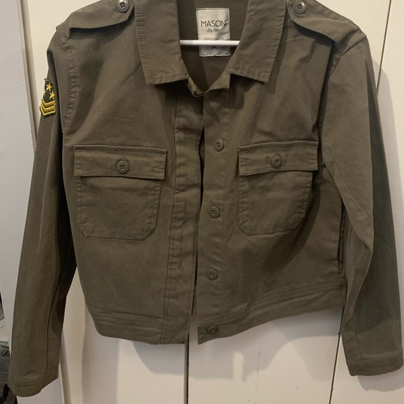 Dark Green/Brown Jacket (Mason) - Picture 1 of 8